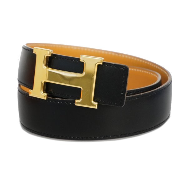Hermes Accessories - HERMESAuth  Constance Belt Constance E Stamped Natural Women's Leather Belt